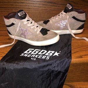 Golden Goose Women’s Mid-Star in Brown Suede